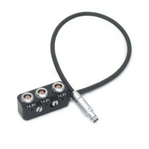 ARRI Hub Splitter Adaptateur RS 3Pin vers 0B 2Pin pour Caméra Alimentation Distributeur - Photo 1/7