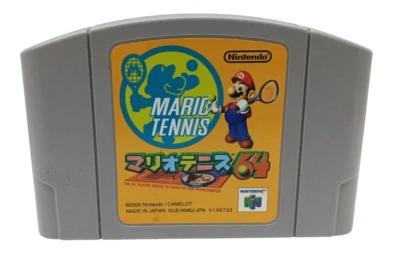 Nintendo 64 MARIO TENNIS Import JAPAN Video Game Cartridge Only - Image 1 of 2