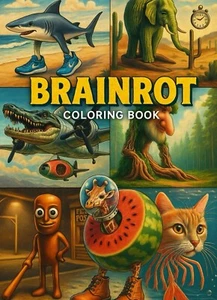Brainrot Coloring Book: Italian Brainrot Da Colorare (Italian Edition) ⭐️⭐️⭐️⭐️⭐ - Picture 1 of 2