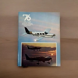 1976 Piper Cherokee Aircraft Sales Brochure 16 pg + Price List, Color Selector - Picture 1 of 23