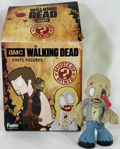 Funko Mystery Minis Walking Dead Series 1 Screwdriver Eye Zombie 2013 w/ Box HTF - Picture 1 of 8