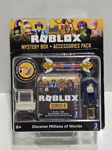 ROBLOX CELEBRITY SERIE 6 Caja Ciega Misteriosa + Auriculares Arco Iris Emplumados Código - Imagen 1 de 9