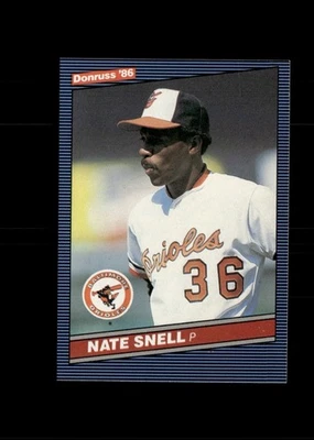 1986 Donruss - Nate Snell #367 (RC) - Image 1 of 2