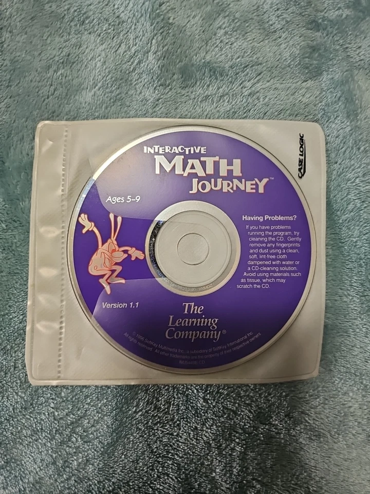 Interactive Math Journey Ages 5-9 Version 1.1 CD-ROM - TO BE DISPOSED IN MOVE  - Image 1 of 1