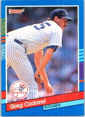 Greg Cadaret New York Yankees 1991 Donruss #236 - Image 1 of 2