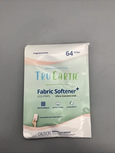Tiras ECO suavizantes de telas TRU-EARTH - 64 tiras en paquete - sin fragancia - Imagen 1 de 7