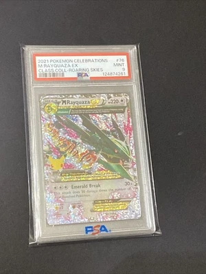 2021 Pokémon Celebrations M Rayquaza Ex Cc Roaring Skies - Image 1 of 2