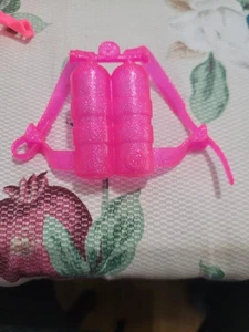 Vintage Barbie Puppe SCUBA OXYGEN TANK OCEAN FRIEND GLITTER GLITZER EUC! - Bild 1 von 2