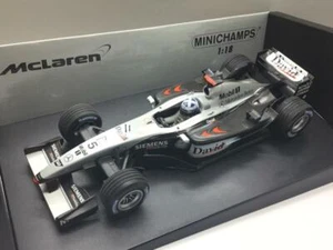 MINICHAMPS MCLAREN MERCEDES MP4/18 D COULTHARD TEST CAR 2003 530 031815 1/18 - Picture 1 of 1