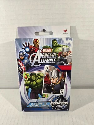 Marvel Avengers ensamblar cartas (2 PK)-Ironman/Thor/Hulk/Capitán América Foto 1 de 4