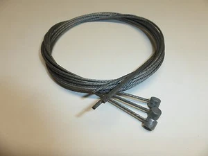 Vintage NOS - "Braided" Heavy Duty Mtn. Bike Brake Cable -  (2 Fronts & 2 Rears) - Picture 1 of 5