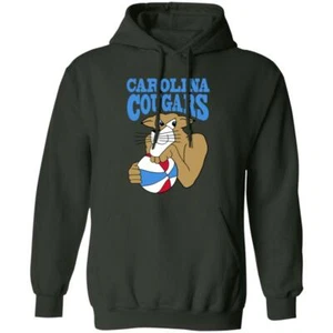 Carolina Cougars Hoodie Pullover Classic ABA Basketball - Picture 1 of 7