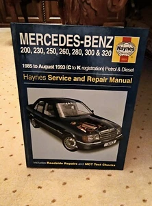 Mercedes Benz 200 Series 1985-Aug 1993 (C to K ) Haynes Repair Manual - Picture 1 of 1