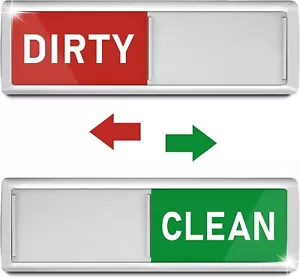 Dirty Clean Dishwasher Magnet,Dishwasher Magnet Clean Dirty Sign Magnet for Dish - Picture 1 of 8