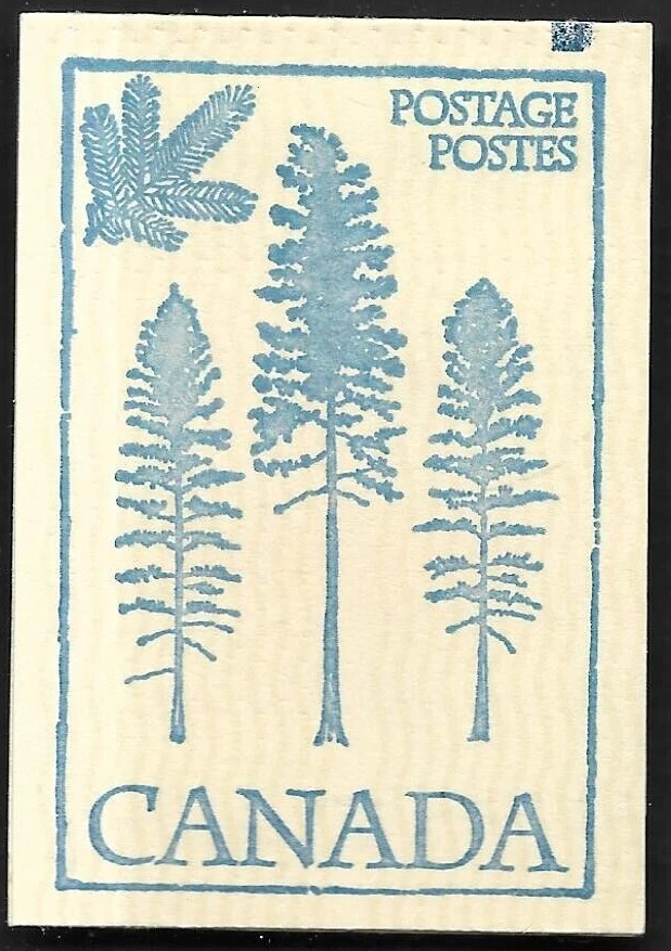 pk03685:Stamps-Canada #BK80 Parliament Booklet-Douglas Fir Count Mark Cover-MNH - Image 1 of 1