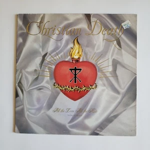 Christian Death-All the Love All the Hate Vinyl Made in France Jungle FREUD 33 - Picture 1 of 9