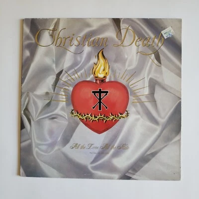 Christian Death-All the Love All the Hate Vinyl Made in France Jungle FREUD 33 - Image 1 of 4