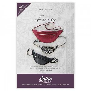 Ferris Fanny Pack Sewing Pattern by Jessica Barrera for Sallie Tomato - Picture 1 of 2