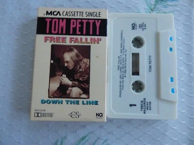 Tom Petty : Free Fallin / Down The Line Cassette Single 1989 Foto 1 de 2