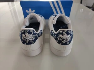 Adidas Originals Stan Smith White Paisley US Size 6.5 (HP5507) - RARE Japan 🇯🇵 - Bild 1 von 12