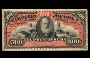 Brazil  500 Reis  1880  P-A243 