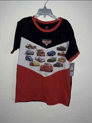 Disney Cars Youth Boys T-Shirt Lightning McQueen Red (Medium) 7/8 - Image 1 of 4