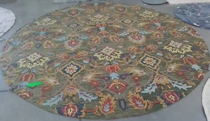 GREN MLTI 12'-0" x 12'-0" Broken Thread Rug Reduced Price 1172772432 BLM402B-12R - Picture 1 of 4