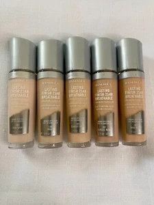 Rimmel Lasting Finish 25hr Breathable Liquid Foundation SPF20 - 8 shades - READ - Picture 1 of 9