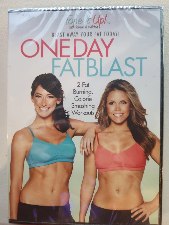 One Day Fat Blast Tone It up Karena Dawn Katrina Hodgson DVD 2 Workouts