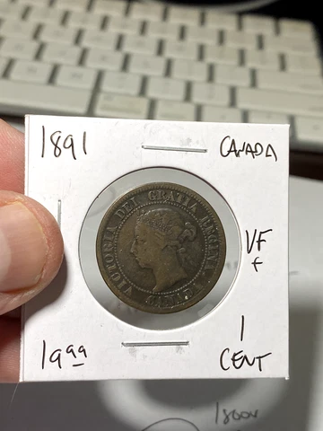 1891 Canada 1 Cent Cover