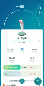 !!! Pokémon GO NEW Exclusive WIGLETT Trade ULTRA RARE Schligda Digda Tausch !!! - Bild 1 von 2