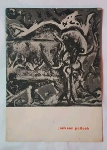 🔶JACKSON POLLOCK 1958 STEDELIJK MUSEUM AMSTERDAM GALLERY EXHIBITION CATALOGUE - Picture 1 of 12