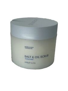 Seacret Salt & Oil Body Scrub Ocean Mist 14.1oz/400gr exp 12/25 Dead Sea Mineral