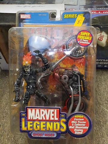 Ghost Rider Marvel Legends Action Figure MOC Sealed Comic Series VII 7 Toy Biz Cover