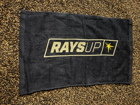 TAMPA BAY RAYS RALLY TOWEL * RAYS UP * Navy MLB BASEBALL Cover
