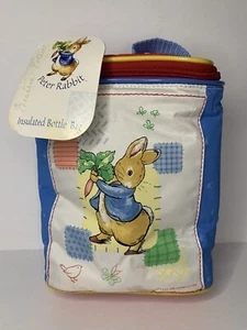 Peter Rabbit Insulated Bottle Bag Holder Vtg 2000 New With Tags Beatrix Potter - Picture 1 of 9
