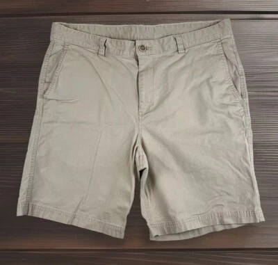 Tommy Bahama Shorts Men's 36 Khaki Tan Chino 7.5" Inseam - 19” Long - Stretch - Image 1 of 4