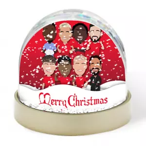 Utd 2024-25 Navidad Globo de Nieve Decoración de Navidad Grandes Diablos Rojos Aficionados Regalo - Imagen 1 de 1