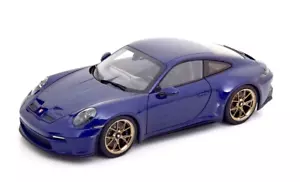 1/18 Porsche 911 (992) GT3 cupé paquete turístico azul metálico de Norev 187302 - Imagen 1 de 7