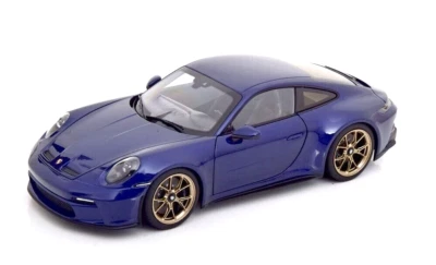Paquete Touring Porsche 911 (992) GT3 1/18 cupé azul metálico de Norev 187302 Foto 1 de 4