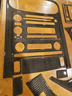 Chevrolet Corvette C6 2008 - 2013 Carbon Fiber Interior Dashboard Trim Kit Foto 1 de 4