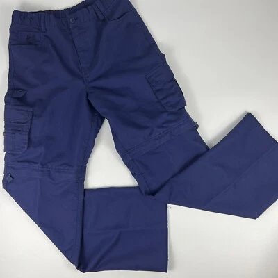 Boy Scouts Of America BSA Youth Switchback Pants Uniform Blue Sz 20 Convertible - Image 1 of 4