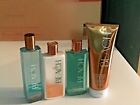 BATH and BODY WORKS AT THE BEACH 4PC  Body Lotion,Mist &amp; Shower Gel, Body Wash