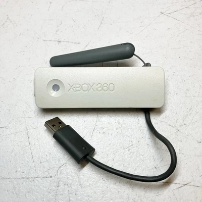 Microsoft XBox 360 Wireless Wifi Network Adapter OEM (Broken Antenna Clip) - Image 1 of 3