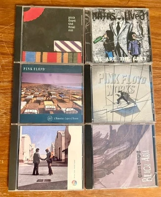 Lot 6 CDs Pink Floyd Glen Danzig Natas Lived Classic Rock Metal - Image 1 of 3