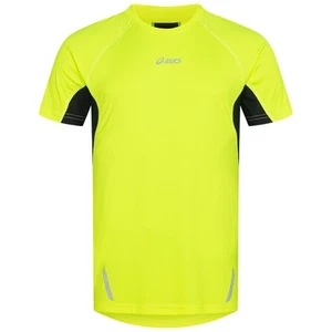ASICS Reflected Tee Hombre Running Sport Formación Fitness Correr Amarillo Nuevo - Imagen 1 de 1