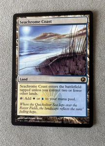 Seachrome Coast - Cicatrices de Mirrodin #229/249 Regular Raro Magic The Gathering Magic The Gathering Magic The Gathering - Imagen 1 de 2