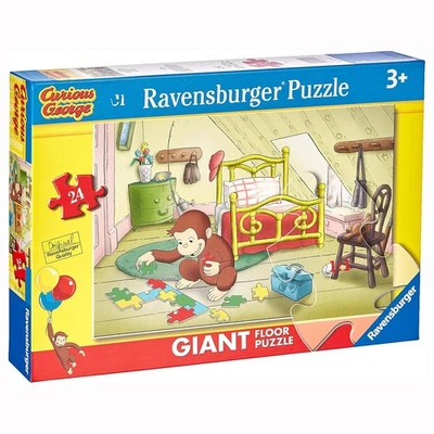 Puzzle GEORGE 24 pezzi Gioco Ravensburger Scimmietta Curiosa Curious Bambini - Immagine 1 di 4