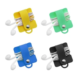 4 Pcs Headphones Cord Organiser Holder for Tangle-Free Storage - Picture 1 of 13