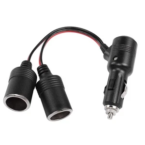 RIIEYOCA 10inch 12v 24v Car Cigarette Lighter Splitter Adapter with On Off Sw... - Picture 1 of 7